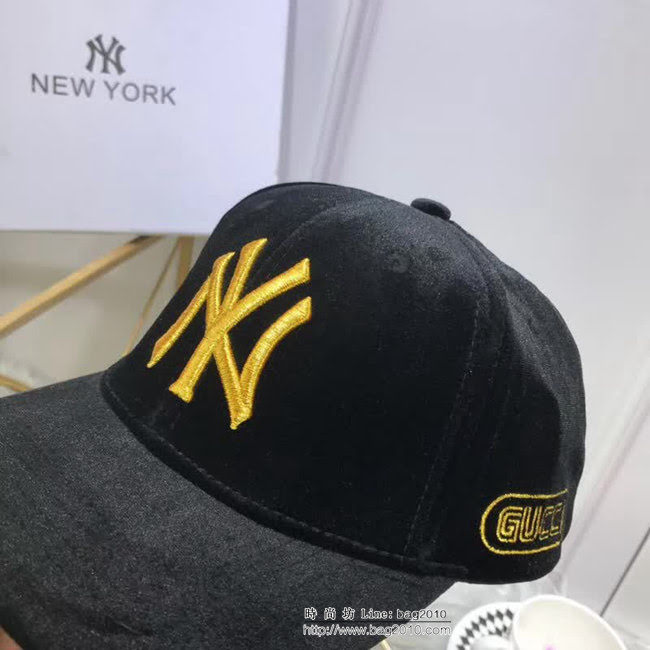 MLB 新款專櫃同步 NY與Gucci聯名棒球帽 6881908 LLWJ5799